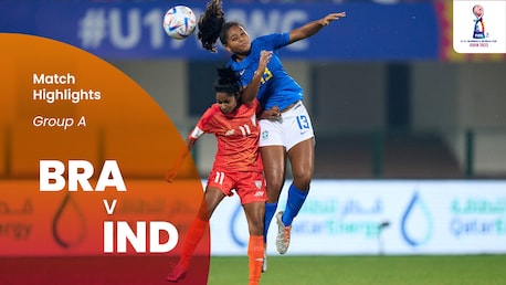 Brasil x Índia | Grupo A | Copa do Mundo FIFA Feminina Sub-17 de 2022, na Índia | Melhores momentos