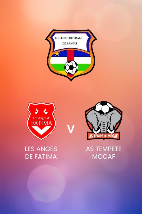 Les Anges de Fatima x AS Tempete Mocaf | Ligue de Bangui 2024/2025 | Jogo completo