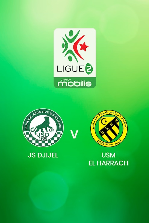 JS Djijel - USM El Harrach | Ligue 2 2024/25 | Algeria | Match completo