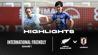 Nuova Zelanda - Giappone | Partita 1 | Amichevole Internazionale Femminile | Highlights