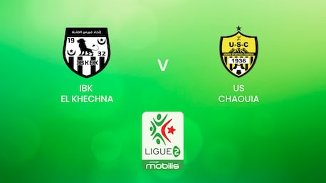 IBK El Khechna x US Chaouia | Ligue 2 2024/25 | Argélia | Jogo completo
