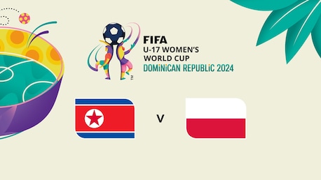 Korea DVR - Polen | Viertelfinale | FIFA U-17-Frauen-Weltmeisterschaft Dominikanische Republik 2024™ | Spiel in voller Länge
