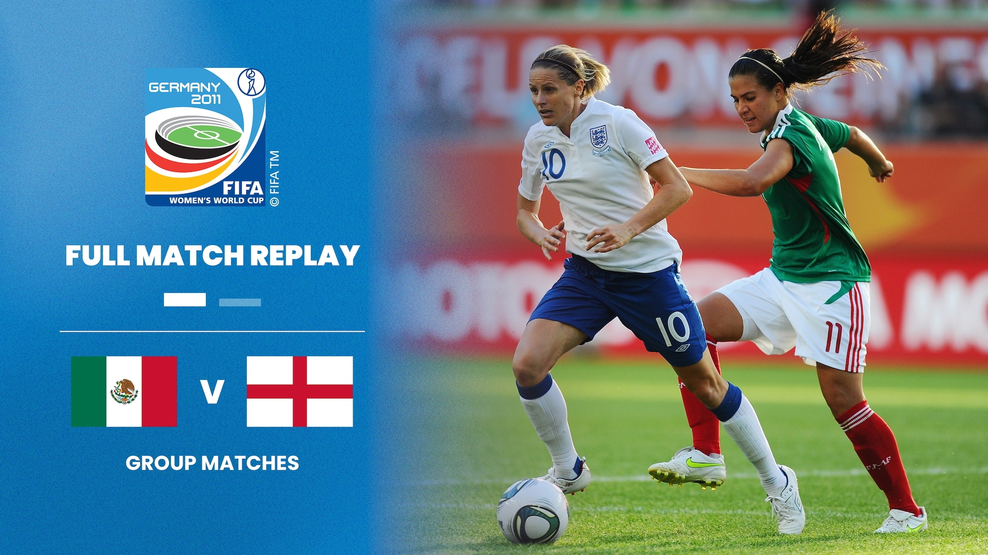 Mexiko - England | Gruppe B | FIFA Frauen-Weltmeisterschaft Deutschland 2011™ | Spiel in voller Länge