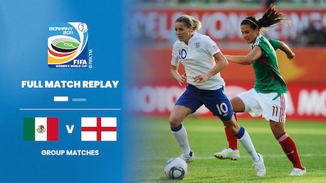 México vs Inglaterra | Grupo B | Copa Mundial Femenina de la FIFA Alemania 2011™ | Partido Completo