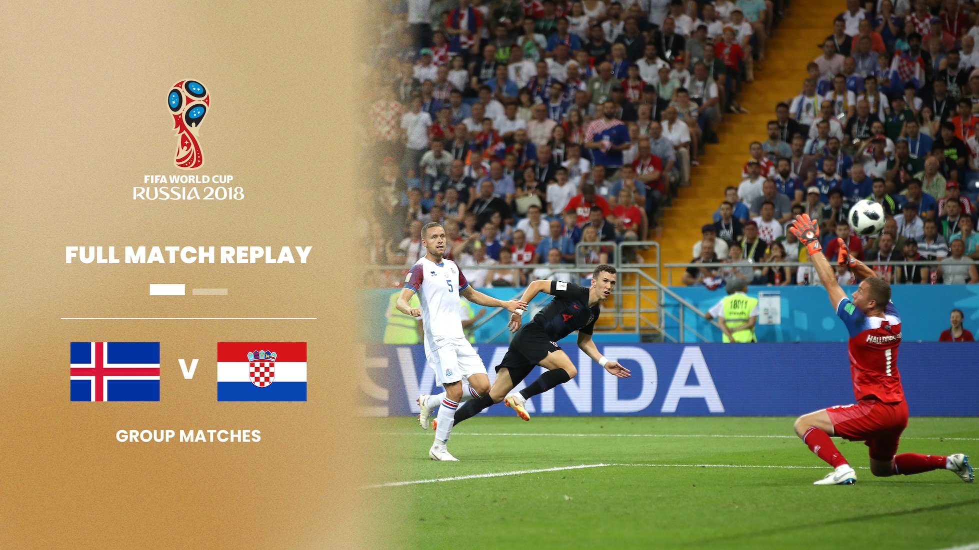 Islande - Croatie | Groupe D | Coupe du Monde de la FIFA, Russie 2018™ | Replay