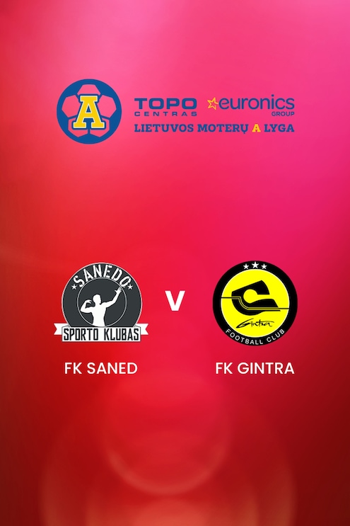 FK Saned v FK Gintra | TOPO centras euronics moterų A lyga | Full Match Replay