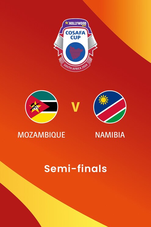 Mozambique - Namibie | Demi-finales | HOLLYWOODBETS Coupe COSAFA 2024 | Match complet