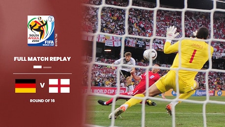 Alemania vs Inglaterra | Octavos de final | Copa Mundial de la FIFA Sudáfrica 2010™ | Partido Completo