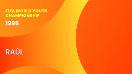 Raúl González Blanco a los 17 | Campeonato Mundial Juvenil de la FIFA Qatar 1995™