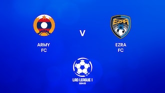 Army FC v Ezra FC | Lao League 1 2024/25 | Full Match Replay
