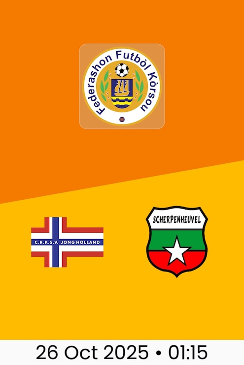 C.R.K.S.V. Jong Holland v RKSV Scherpenheuvel | Curaçao Promé Divishon 2025/26