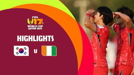 Korea Republic v Côte d'Ivoire | FIFA U-17 World Cup Qatar 2025™ | Highlights