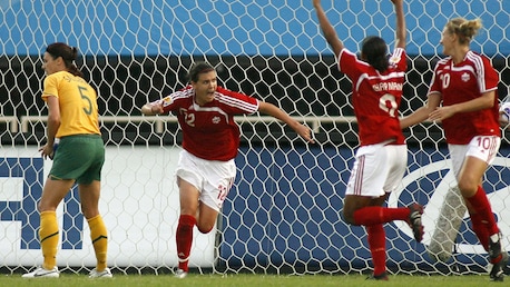 Christine Sinclair Goal 85' | Australia v Canada | FIFA Women's World Cup China 2007™