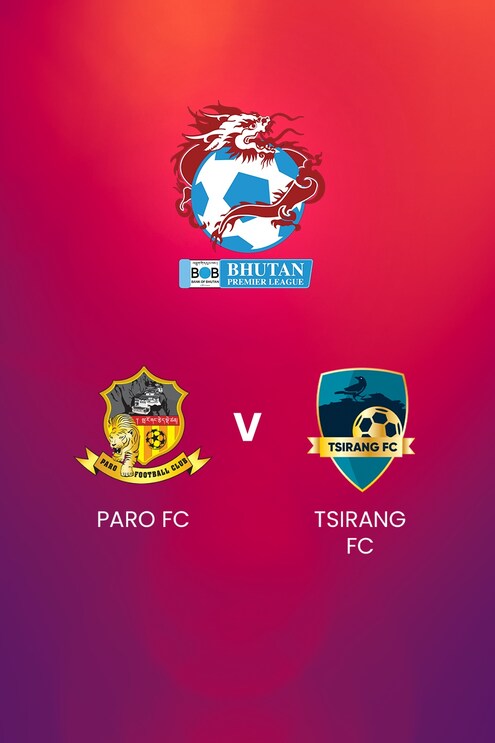 Paro FC x Tsirang FC | Bhutan Premier League | Jogo completo