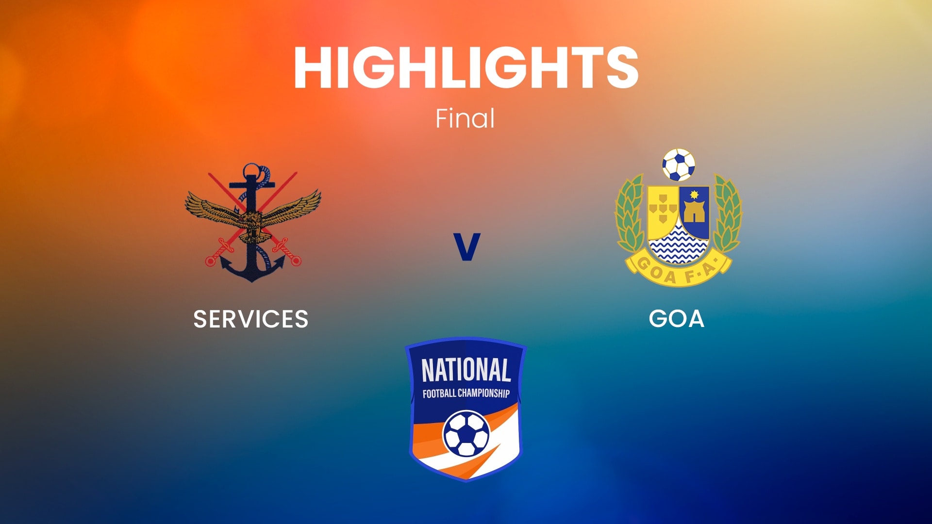 Services v Goa | Final | Santosh Trophy | Highlights
