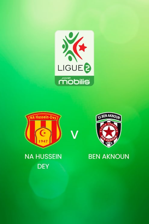 NA Hussein Dey - Ben Aknoun | Ligue 2 2024/25 | Algerien| Spiel in voller Länge