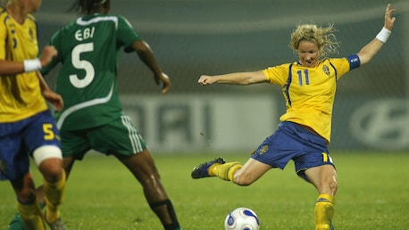 Le but de Victoria Svensson 50' | Nigeria - Suède | Coupe du Monde Féminine de la FIFA, Chine 2007™