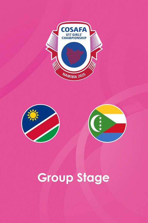 Namibia - Komoren | Gruppenphase | COSAFA U-17 Girls' Championship 2025 | Spiel in voller Länge