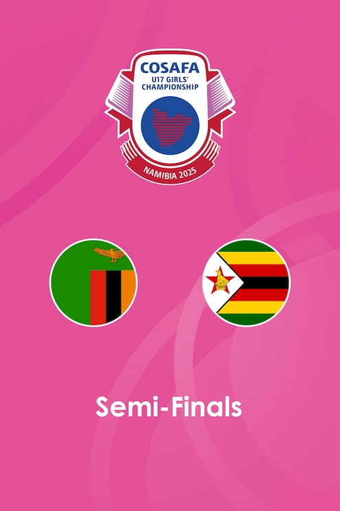 Zambie - Zimbabwe | Demi-finales | COSAFA U-17 Girls' Championship 2025 | Match complet