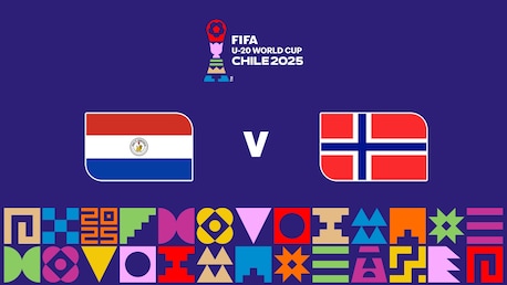 Paraguay vs Noruega | Octavos de final | Copa Mundial Sub-20 de la FIFA Chile 2025™ | Partido completo