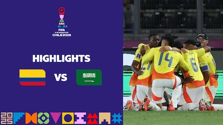 Colombia - Arabia Saudita | Gruppo F | Coppa del Mondo FIFA U-20 Cile 2025 | Highlights