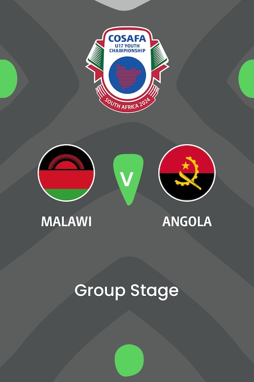 Malaui vs Angola | Fase de grupos | CAF U-17 Africa Cup of Nations 2025 | Clasificatorio COSAFA | Partido completo