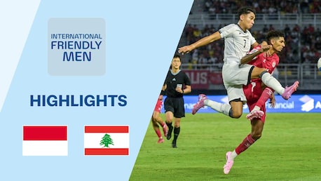 Indonésie - Liban | Match amical international masculin | Résumé vidéo