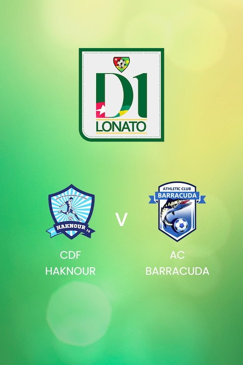 CDF Haknour - AC Barracuda | Championnat de Première Division D1 2024/25 | Spiel in voller Länge