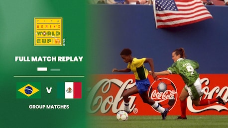 Brazil v Mexico | Group B | FIFA Women's World Cup USA 1999™ | Full Match Replay