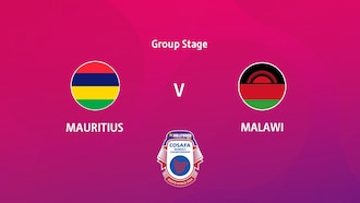 Maurício x Malawi | Fase de grupos | HOLLYWOODBETS COSAFA Women's Championship 2024 | Jogo completo