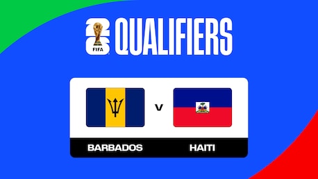 Barbade - Haïti | Groupe C | Deuxième tour - Qualifications Concacaf | Coupe du Monde de la FIFA 26™ | Match complet