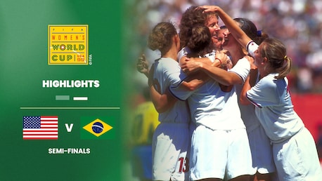 USA - Brasile | Semifinali | Coppa del Mondo Femminile FIFA USA 1999 | Highlights