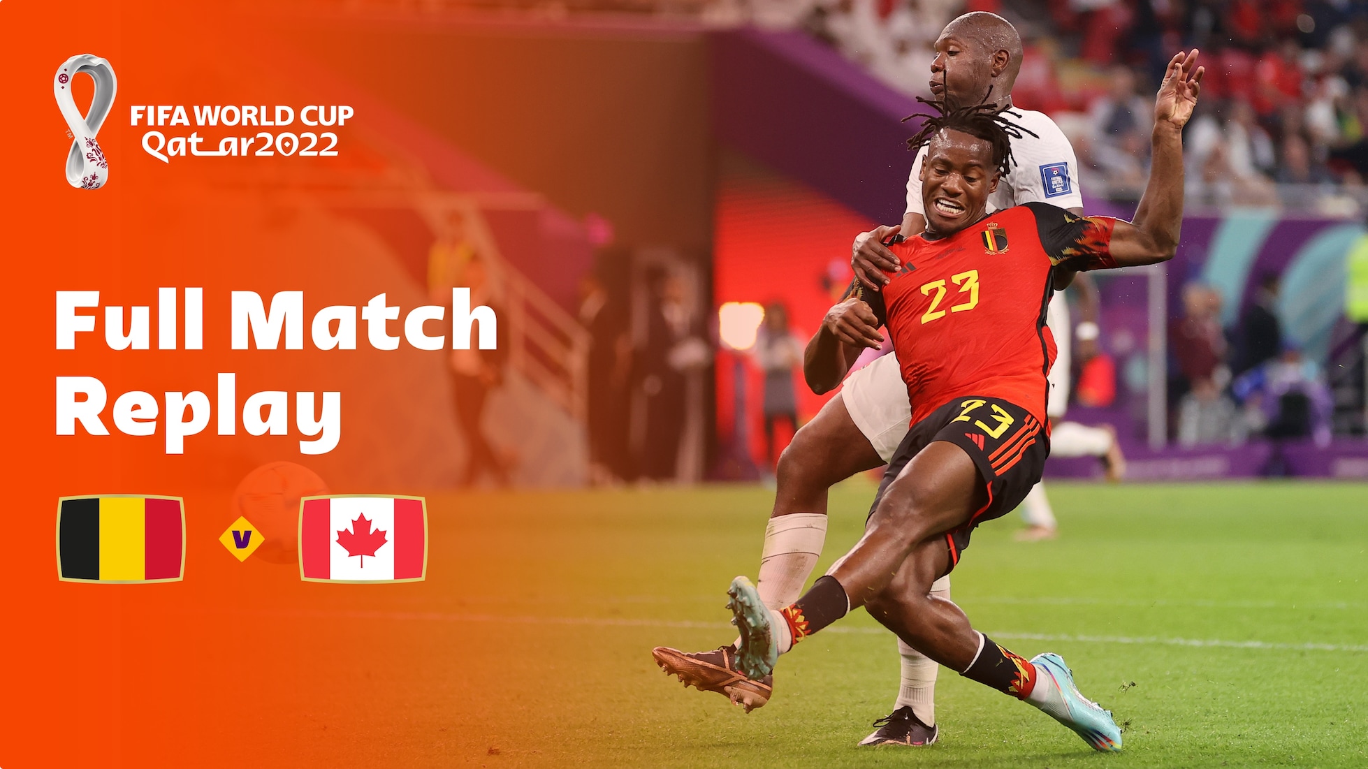 Belgien - Kanada | Gruppe F | FIFA Fussball-Weltmeisterschaft Katar 2022™ | Spiel in voller Länge