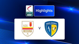 Messina x Audace Cerignola | Serie C NOW | Melhores momentos