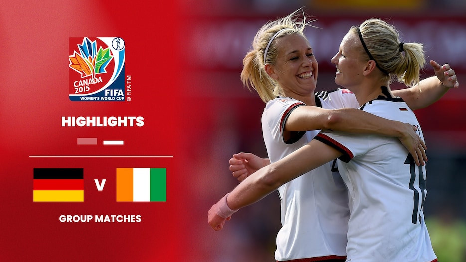 Deutschland - Elfenbeinküste | Gruppe B | FIFA Frauen-Weltmeisterschaft Kanada 2015™ | Highlights