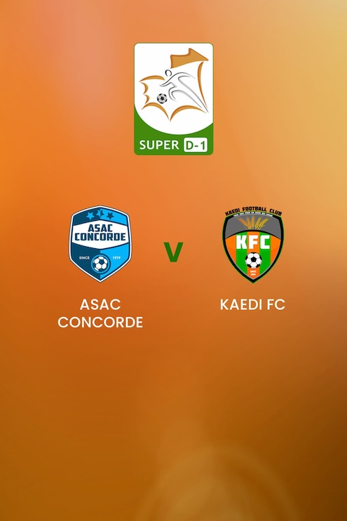ASAC Concorde vs Kaedi FC | Super D-1 | Mauritania | Partido completo