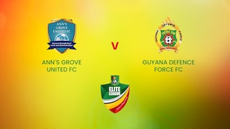 Ann's Grove United FC x Guyana Defence Force FC | GFF Elite League | Guiana | Jogo completo