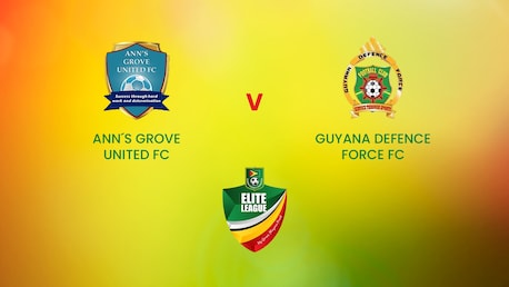 Ann's Grove United FC v Guyana Defence Force FC | GFF Elite League | Guyana | Full Match Replay