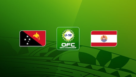 Papua New Guinea vs Tahiti | Fase de grupos | Campeonato Masculino Sub-16 de la OFC 2025 | Partido completo