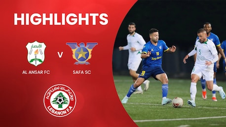 Al Ansar FC - Safa SC | Prima Divisione del Libano 2024/2025 | Highlights