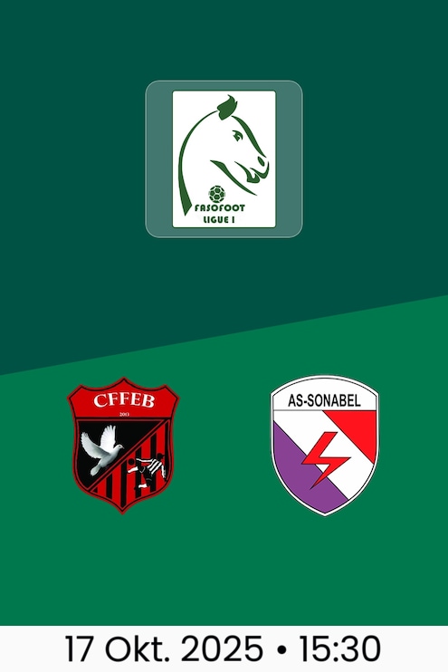 CFFEB - AS Sonabel | Burkina Faso Ligue 1 2025-26