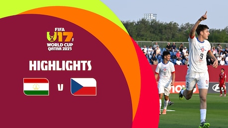 Tayikistán vs Chequia | Copa Mundial Sub-17 de la FIFA Catar 2025™ | Highlights