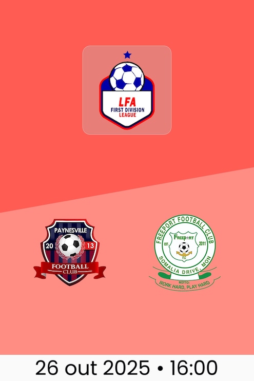 Paynesville FC x Freeport FC | LFA First Division League 2025/26