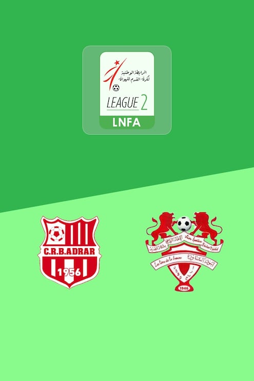 CRB Adrar - US Bechar Djedid | Ligue 2 2025/26 | Match complet