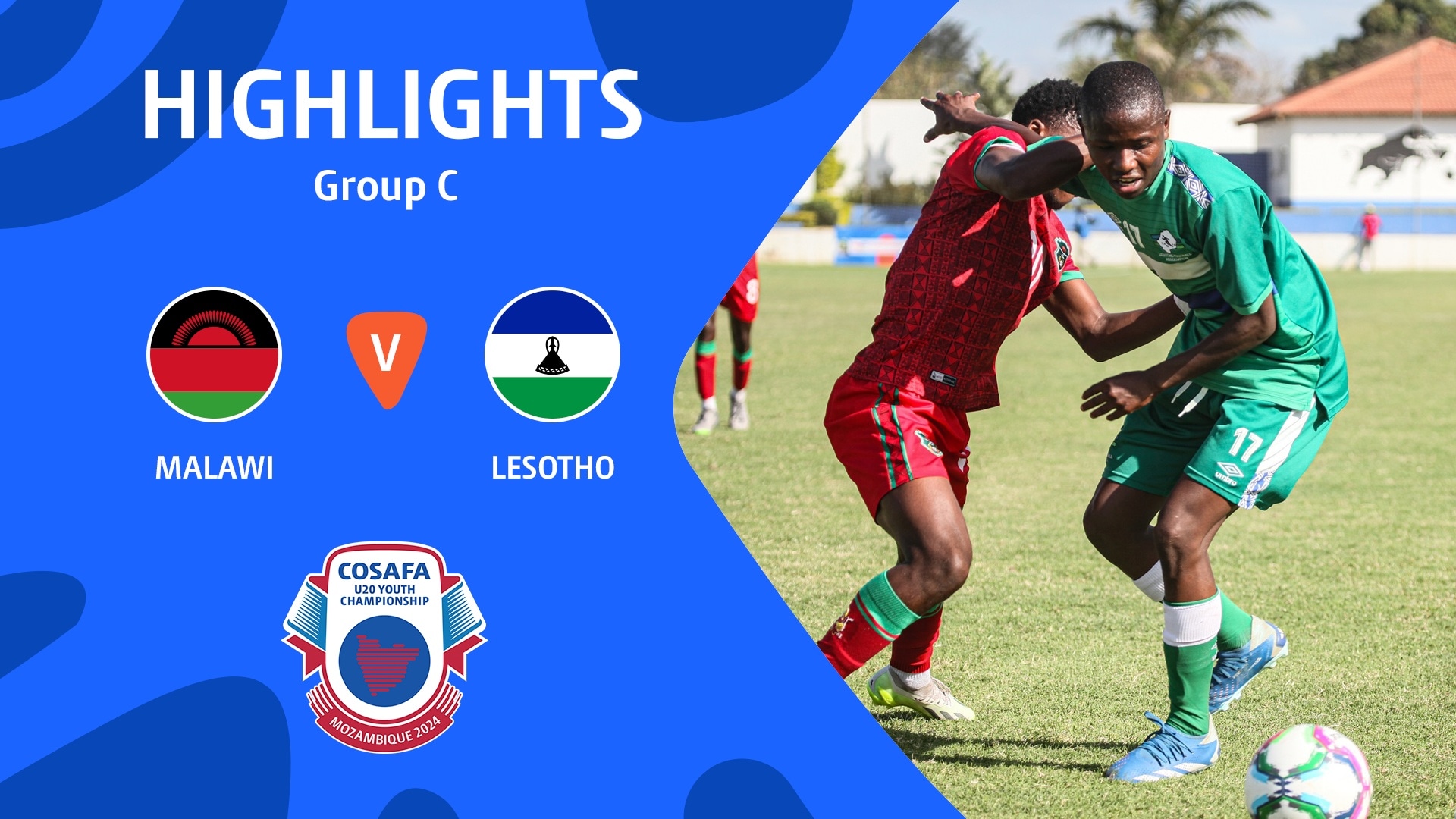 Malawi v Lesotho | Group Stage | CAF U-20 Africa Cup of Nations 2025 | COSAFA Qualifier  | Highlights
