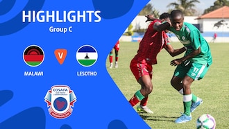 Malawi v Lesotho | Group Stage | CAF U-20 Africa Cup of Nations 2025 | COSAFA Qualifier  | Highlights