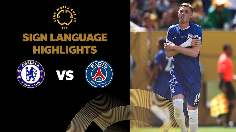 Chelsea FC x Paris Saint-Germain | Final | FIFA Club World Cup 2025™ | Melhores momentos (Linguagem de sinais)