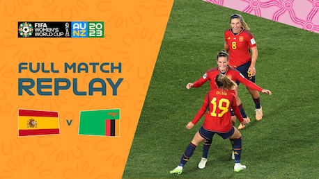 Spagna - Zambia | Gruppo C | Coppa del Mondo femminile FIFA Australia & Nuova Zelanda 2023 | Match completo
