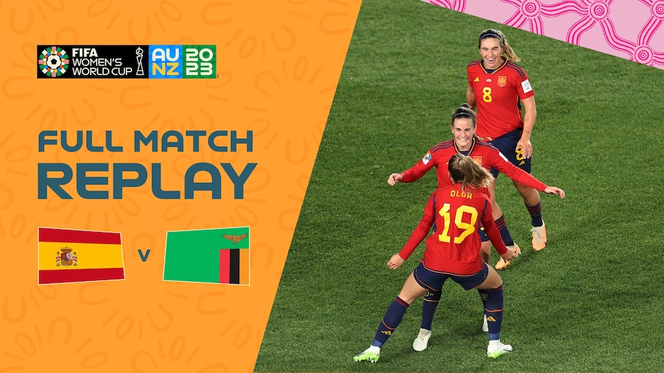Espanha x Zâmbia | Grupo C | Copa do Mundo FIFA Feminina de 2023, em Austrália e Nova Zelândia | Jogo completo