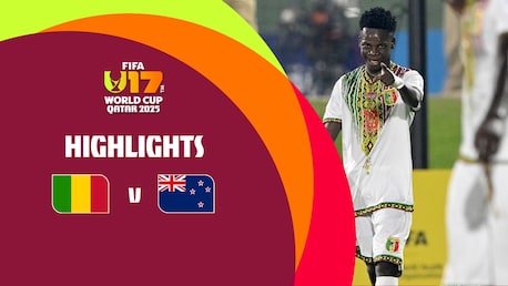 Mali - Nouvelle-Zélande | Coupe du Monde U-17 de la FIFA, Qatar 2025™ | Résumé vidéo